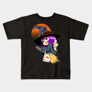 Halloween Witch Kids T-Shirt